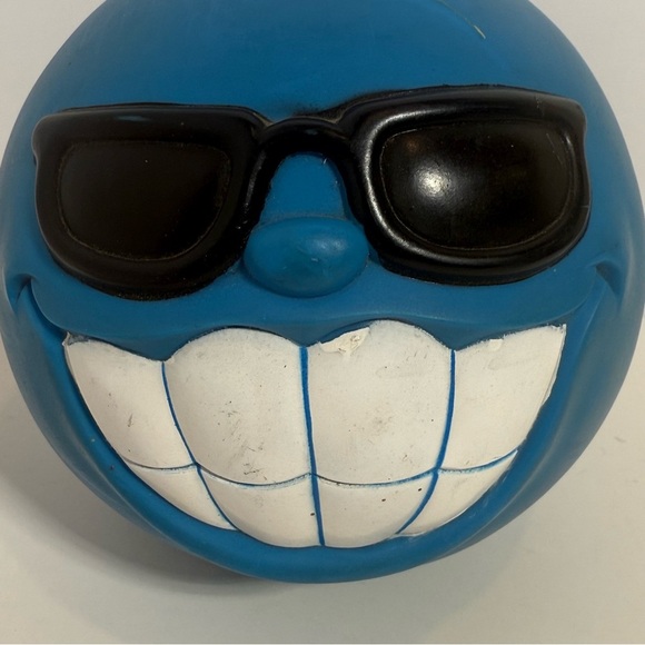EXTREMELY RARE Toy Island Blabber Ball Blue 1993 Not Working - Picture 3 of 8